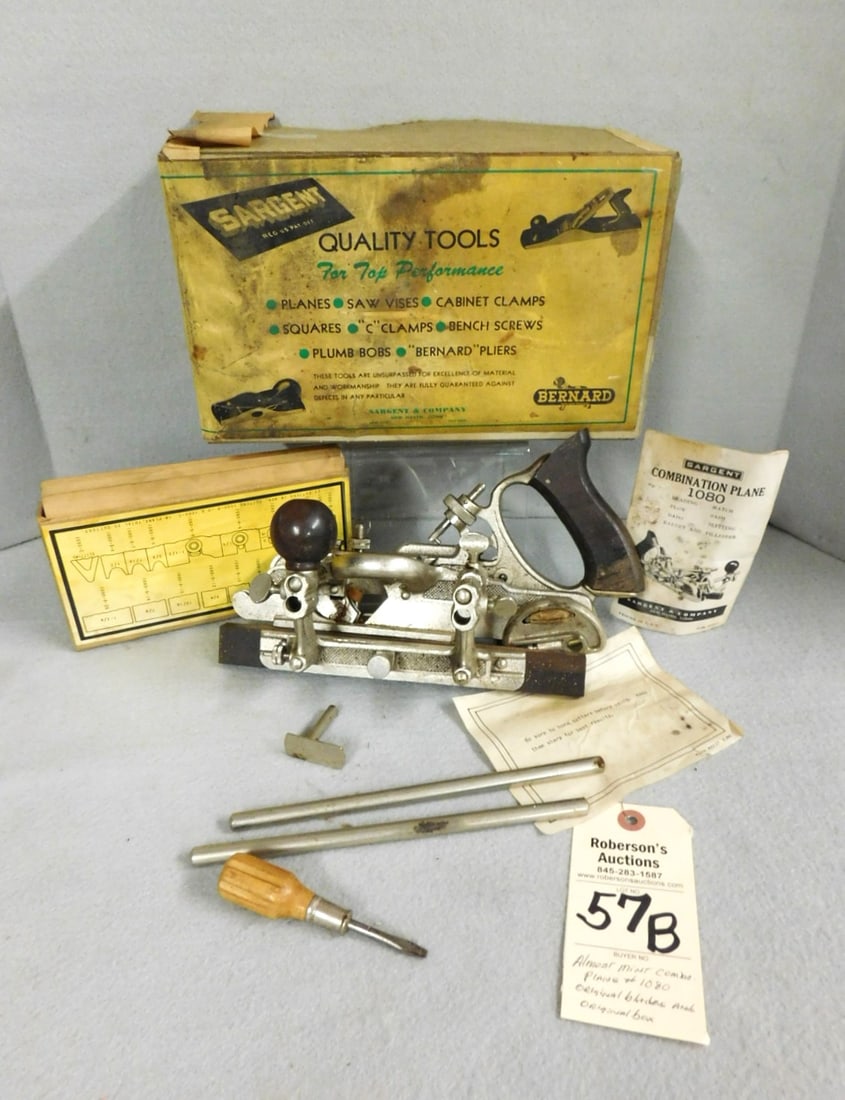 Combo Sargent # 1080 Plane (1 of 3)