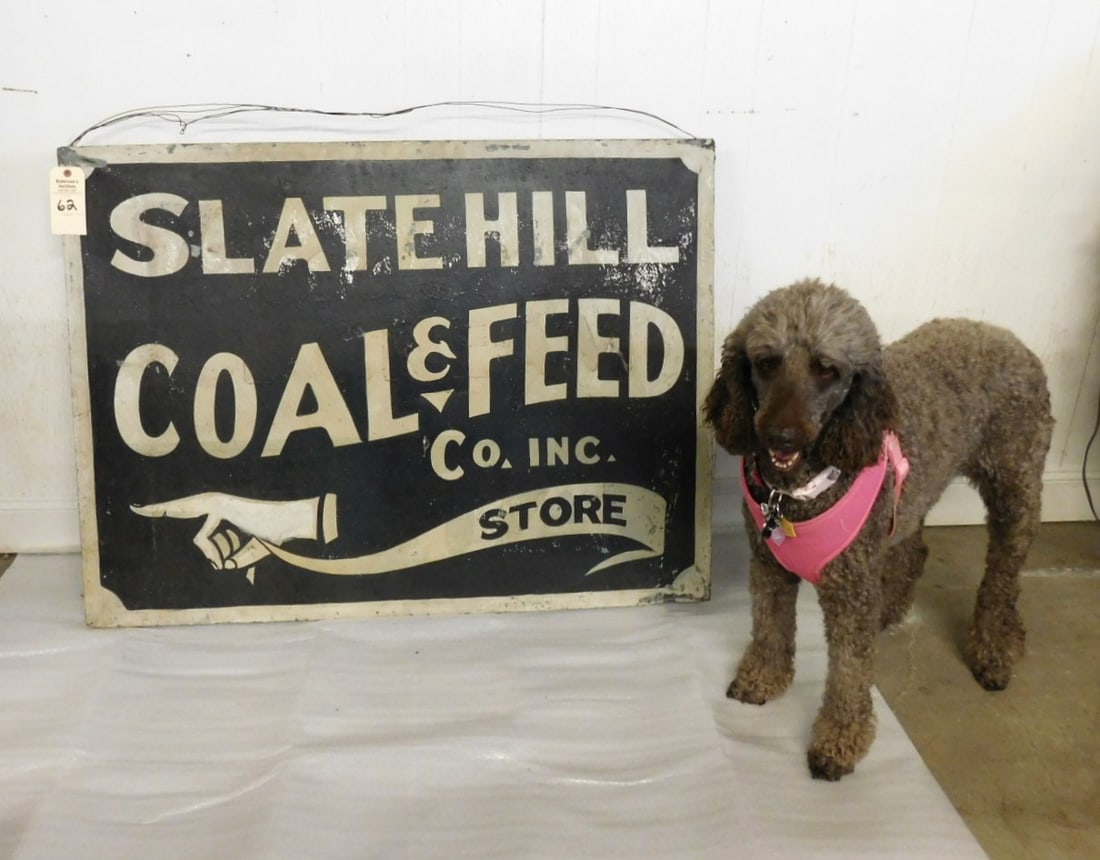 Vintage Local Metal Advertising Sign (1 of 2)