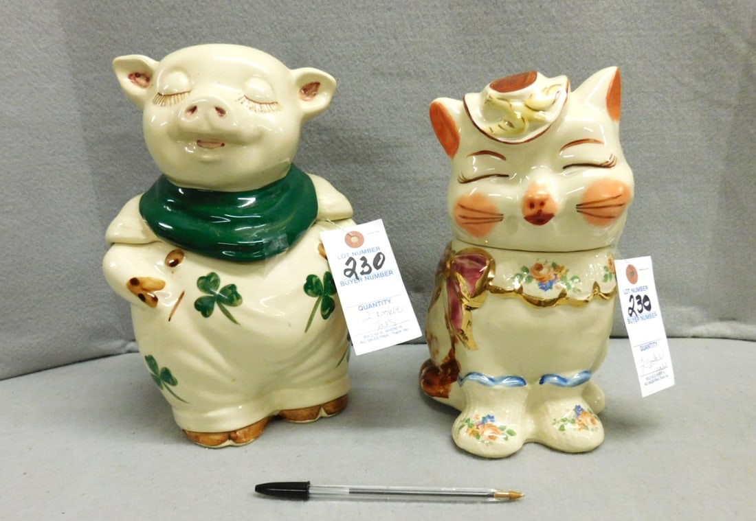 2 Vintage Cookie Jars (1 of 2)