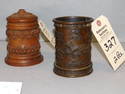 2 Small Unique Jars