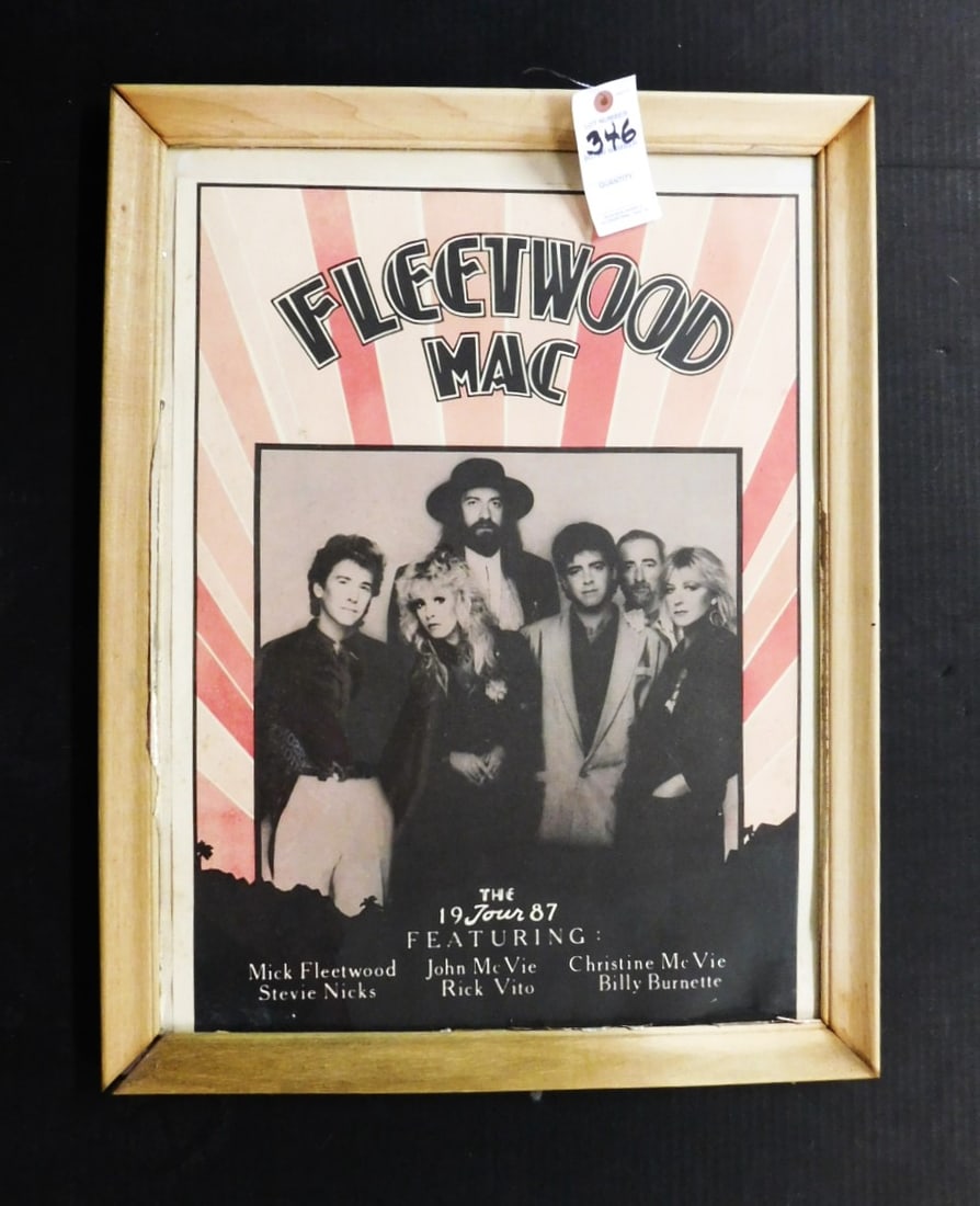Vintage Fleetwood Mac Poster (1 of 2)