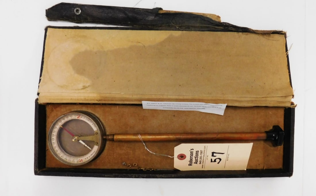 W.S.C.1900 Dip Mining Compass (1 of 2)