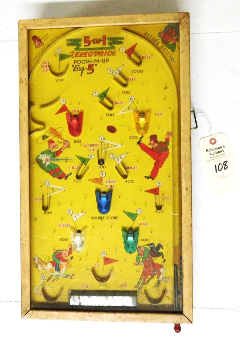 Vintage "5 in 1, Poosh -M--Up"  Game (1 of 3)
