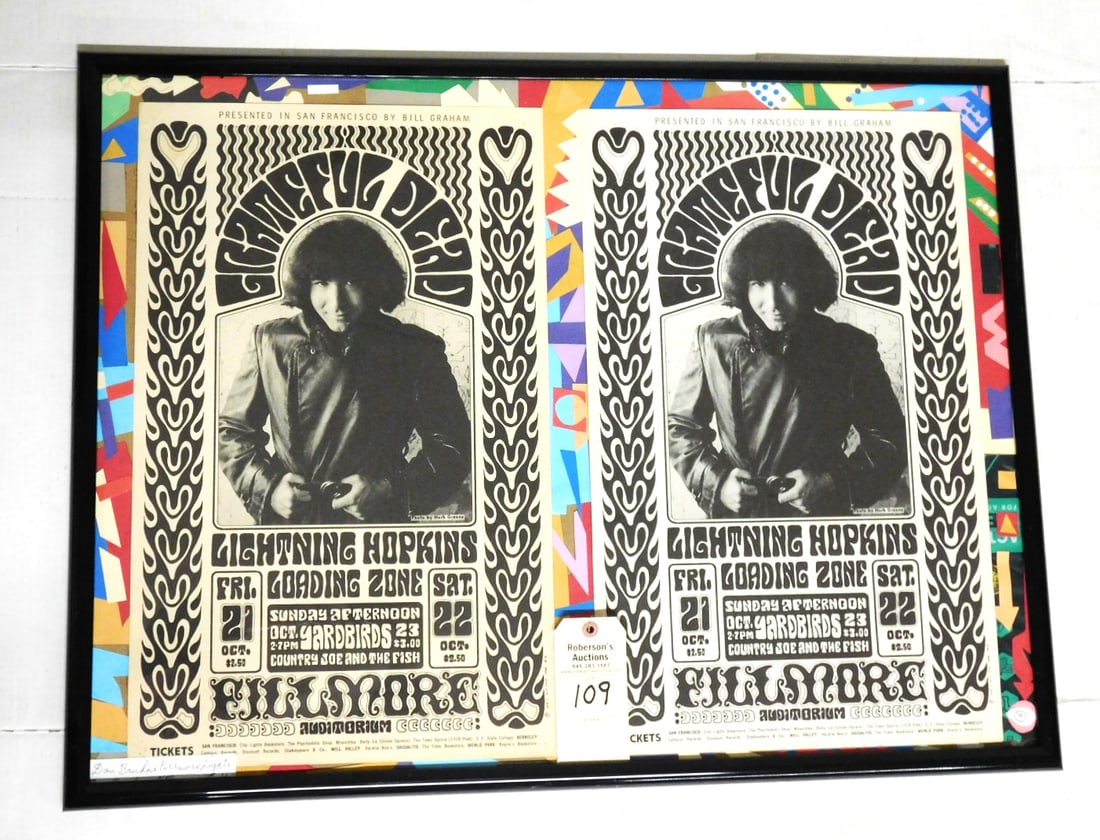 2 Orig. Bill Graham Productions Posters (1 of 3)