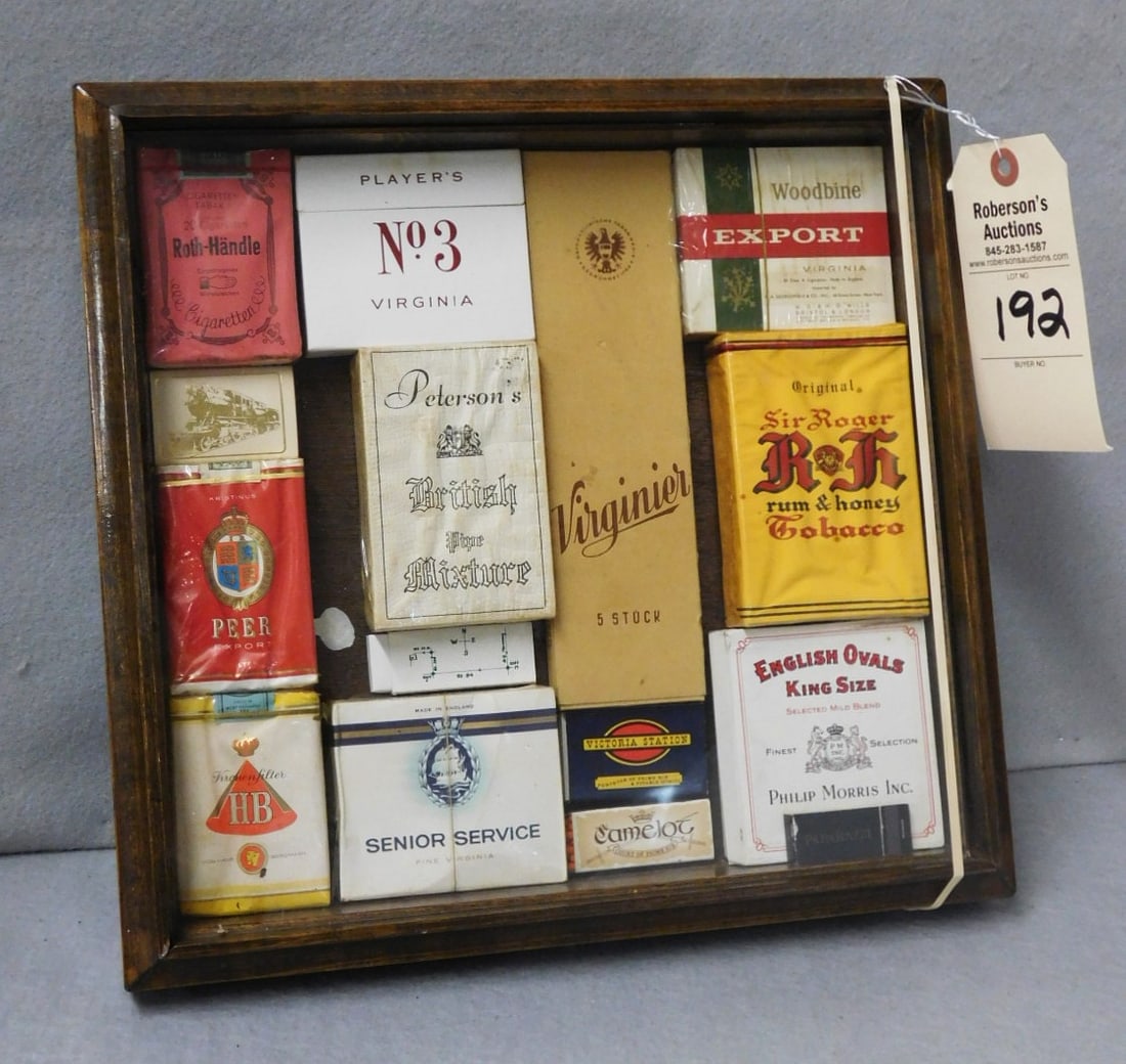 Advertising Boxes for Cigars & Cigarettes (1 of 2)