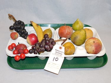 15 Pcs. Vintage Stone Fruit