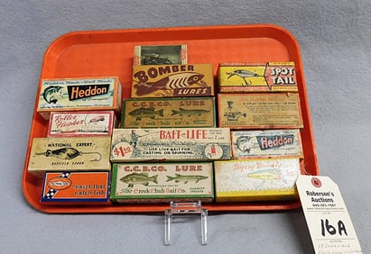 13 Pcs. of Vintage Lures