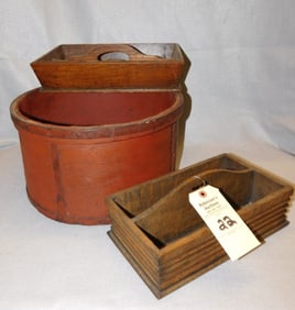 3 Early Woodenwares