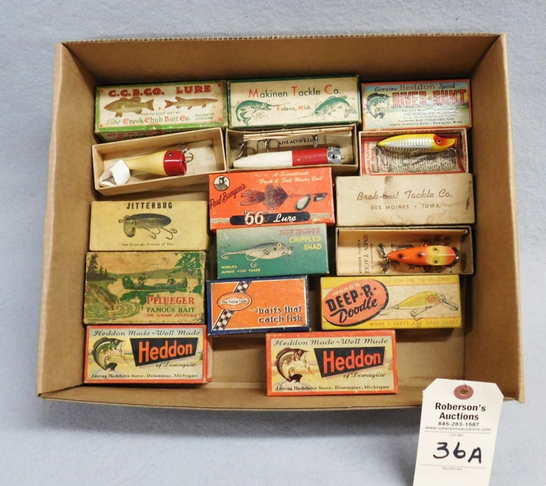 12 Pcs. of Vintage Lures (1 of 2)