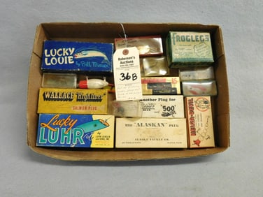 16 Pcs. of Vintage Lures & Plugs