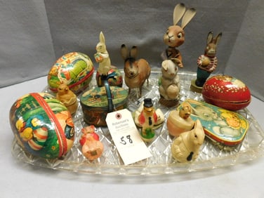 LG Lot of Easter Collectibles