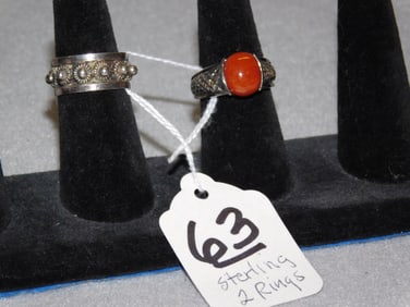 2 Sterling Rings
