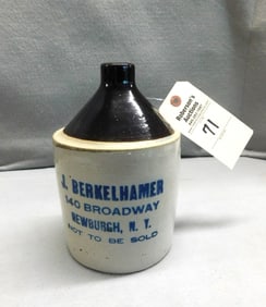 Newburgh, NY Stoneware Jug