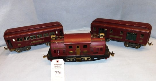 3 Lionel Trains