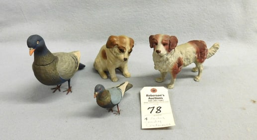 4 Vintage Candy Containers