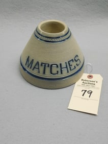 White's Utica Stoneware "Matches"