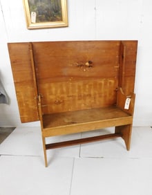 Early Pine Hutch Table