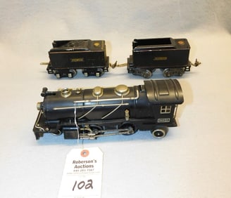 2 Pcs.Lionel Steam Locomotive # 261-E & Tender