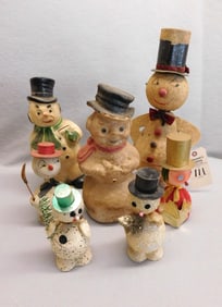 7 Pcs. Vintage Christmas