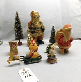 8 Pcs. Vintage Christmas