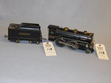 2 Pcs. Lionel Locomotive # 384E w/Tender #384T
