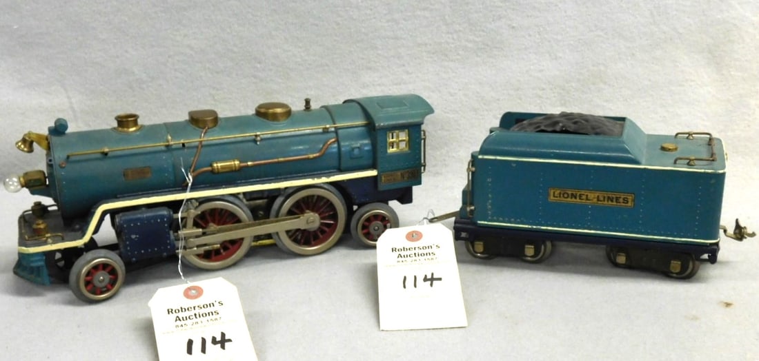 2 Pcs. Lionel Engine # 390"Blue Comet" (1 of 2)