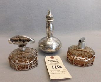 Silver Overlay Perfumers