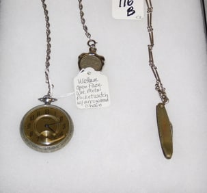 Waltham Pocketwatch & Pocket Knife