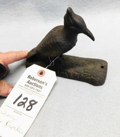 Solid Cast Iron Woodpecker Dr.Knocker
