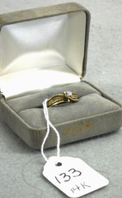 14K yg 3/16 ct Diamond Lady's Ring