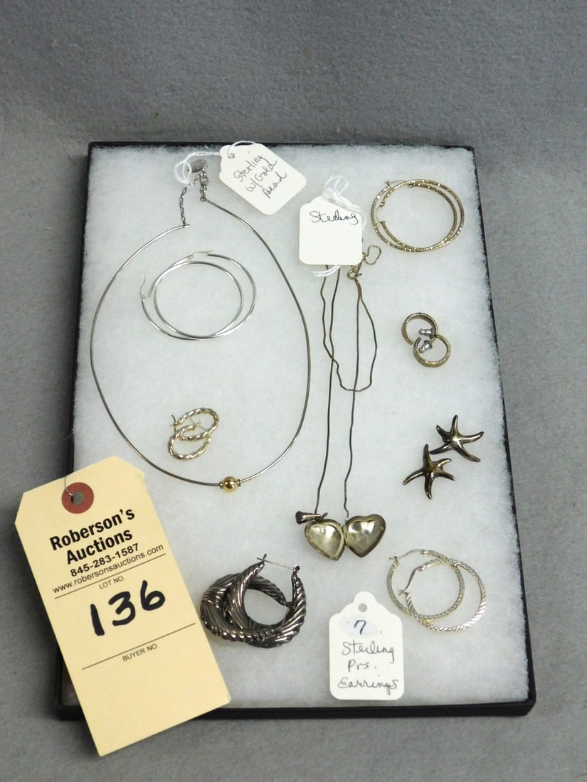 Lg Lot of Sterling Jewelry (1 of 1)