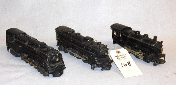 3 Lionel Steam Engines