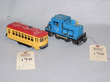 2 Pc Lionel Trolley Navy Yard NY #51 and #60