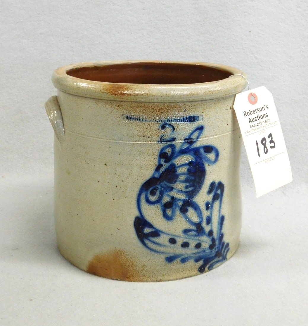 2 Gal. Dec. Crock-White & Co. (1 of 5)