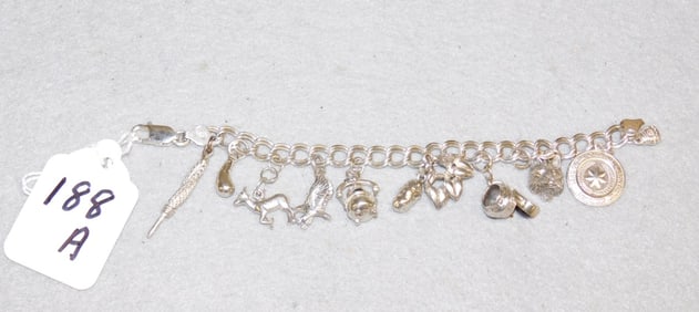 Sterling Charm Bracelet