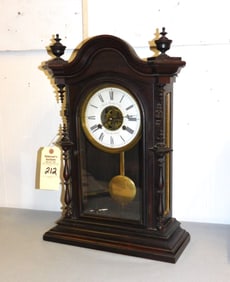Quality Rosewood Shelf Clock