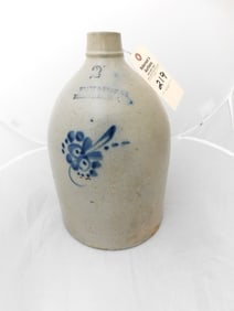 2 Gal. Decor Jug "Brady & Ryan" Ellenville, NY