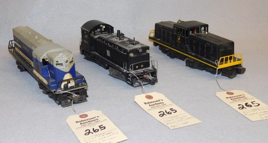 3 Pcs. Lionel Engines # 623, 628,2339