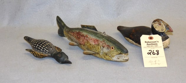 3 Early Small Decoys