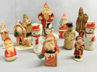 13 Pcs. Christmas Collectibles