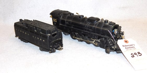 Lionel Engine #726 w/Tender C. 1946
