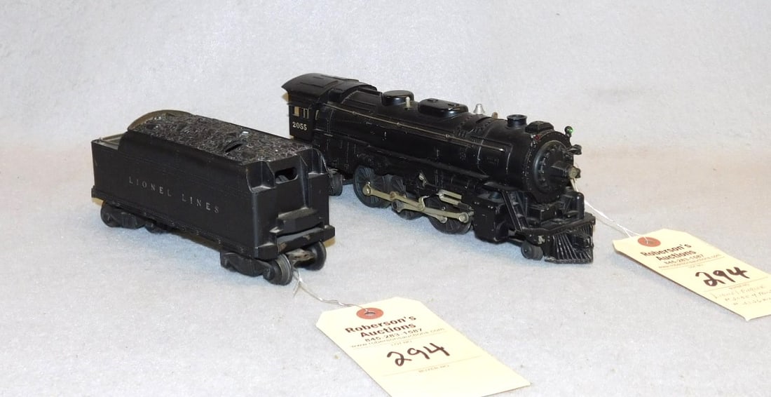 Lionel Engine #2055 w/Tender #2426 WX in Gd. Cond. (1 of 2)
