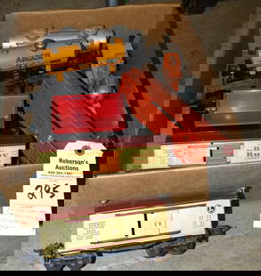 8 Lionel O Ga. Cars: 8 Lionel O Ga. Cars incl. #3656, 2679, 2655, 2465, 2654, 3461, 3559, 6520