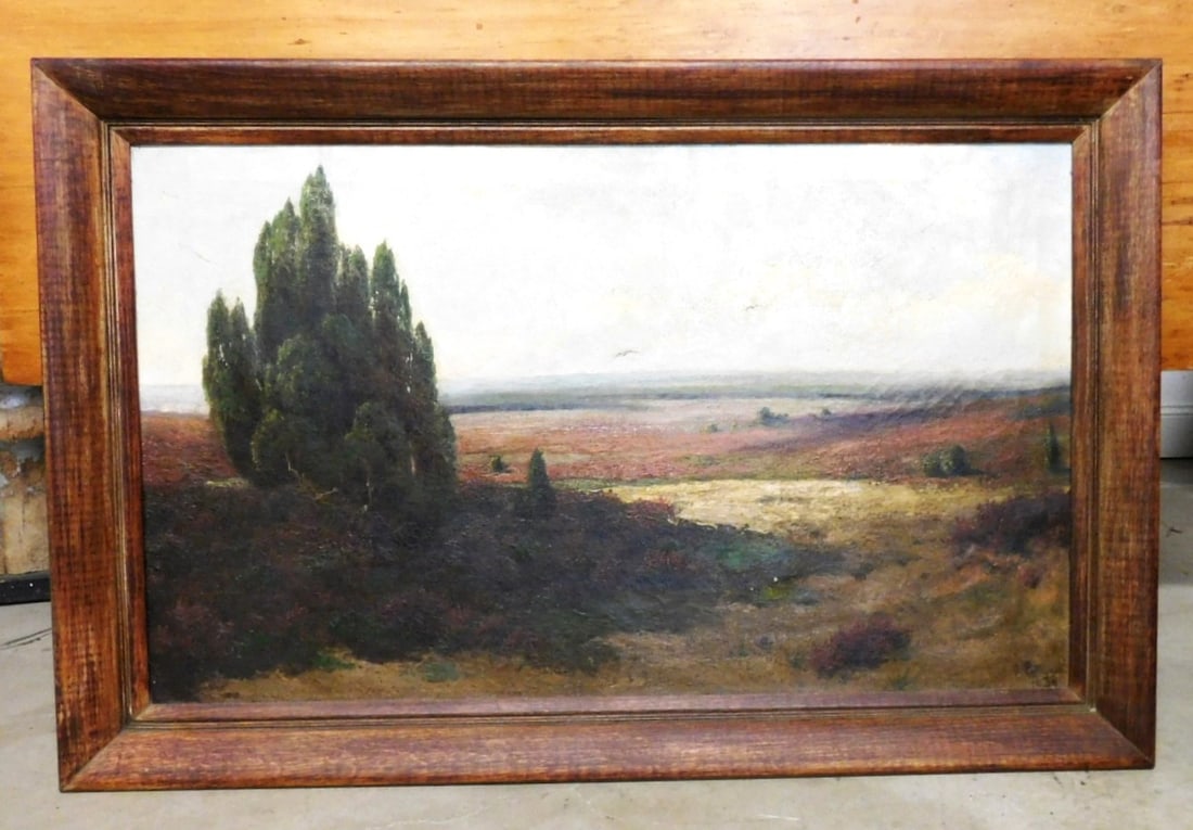 23 1/2x39 1/4" O/C of Seascape in Distance (1 of 3)