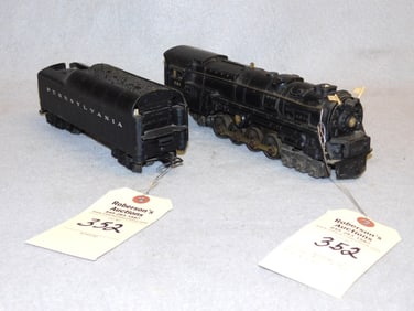 Lionel Engine #681 w/ Tender Marked Pennsylvania