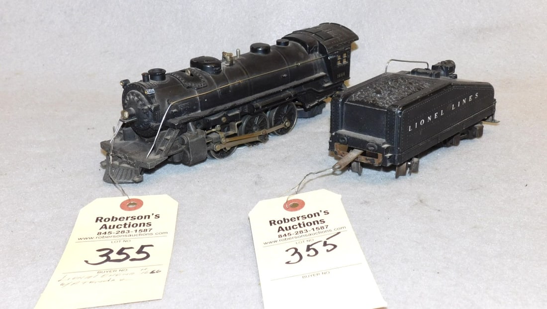 2 Pcs. Lionel Engine #1606 & Tender (1 of 2)