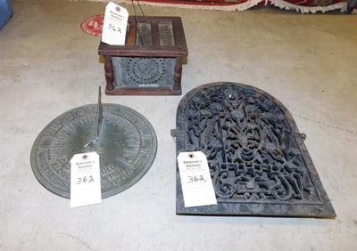 3 Iron & Tin Collectibles