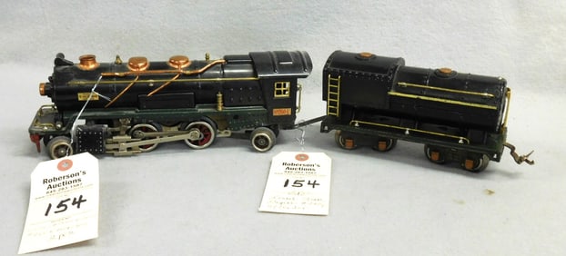 2 Pcs. - Lionel Steam Engine # 260E & Tender