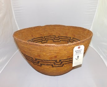 Lg. Native American Basket