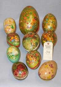 10 Vintage Easter Eggs